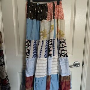 NEW KANTHA- Patchwork Skirt